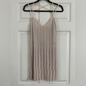 Marciano Women’s XS Cocktail Dress with Pink Ombré Rhinestone Detail